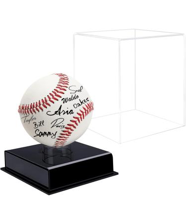 Acrylic UV Protected Baseball Display Case for Memorabilia - Clear Cube Design (1) - Buy Online on GoSupps.com
