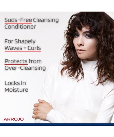 Buy Arrojo Rogue Co-Cleanse Hair Conditioner - Sulfate & Paraben Free Curl Conditioner with Chamomile & Acai Palm - 8 oz for Healthy Waves & Curly Hair - International Shipping Available - Buy Online on GoSupps.com
