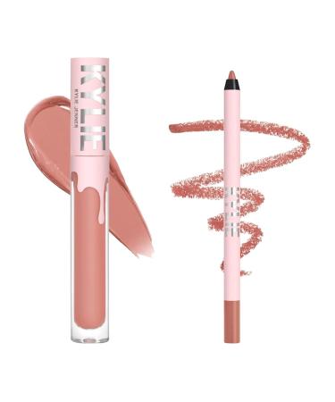 Kylie Jenner Cosmetics Lip Kit - Bare Liquid Lipstick & Lip Liner | Matte Finish | International Shipping - Buy Online on GoSupps.com