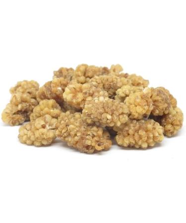 Organic Sun Dried White Mulberries 500g by Hatton Hill Organic - Certified Organic - Buy Online on GoSupps.com