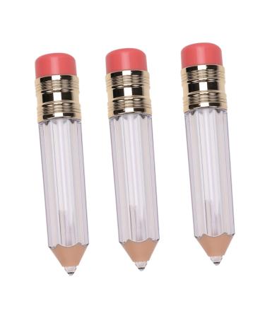 Mipcase Mipcase 3 Pieces Makeup Containers Keychain Tubes Lip Gloss Pencil Lip Oil Lip Icing DIY Lipstick Container