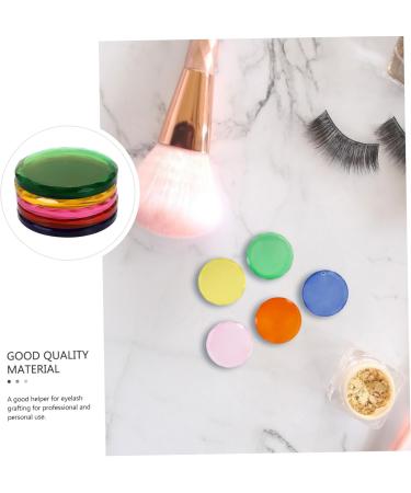 Minkissy 10 Pcs Eyelash Extension Glue Trays | Grafting Spacer Storage for False Eyelashes Makeup - Buy Online on GoSupps.com
