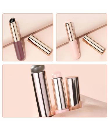 Shop Baluue 3pcs Silicone Lip Makeup Brush Set | Reusable & Soft Applicators for Lipstick Gloss Balm & Eyeshadow - International Shipping Available - Buy Online on GoSupps.com