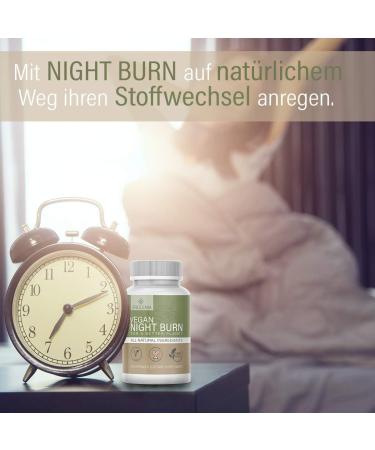 Enolenia Night F-Burn Capsules | Vegan Garcinia Cambogia | Fast High Dose | 50 Pieces | High-Quality German Production - Buy Online on GoSupps.com