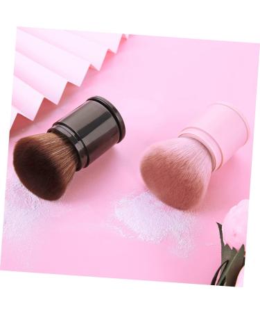 Angoily Black Puff Telescopic Makeup Brush Set Travel Face Highlighter - Buy Online on GoSupps.com
