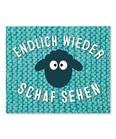 strickimicki - Glasses cleaning cloth - The original - Finally see sheep again