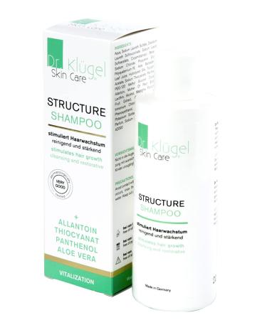 Dr.Sming structure shampoo against hair loss contains thiocyanate stimulates hair growth improves damaged hair paraben-free silicone-free shampoo for women and men-200 ml