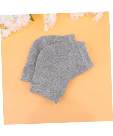 POPETPOP 6 Pairs Man Socks Men Socks Gel Heel Sleeves Mens Socks Dry Feet Socks Rough Calluses Socks Mens Stocking Heel Sleeves Protectors Mens Gel Moisturizing Socks Men and Women Pedicure - Buy Online on GoSupps.com