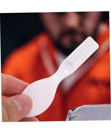 Angoily 20-Pack Soft Prison Toothbrushes - Travel & Oral Hygiene Essentials for Safe & Effective Cleaning - Buy Online on GoSupps.com