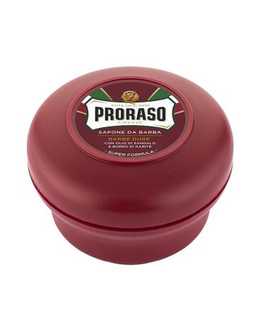Proraso Shaving Soap in a Bowl Red 8004395001163