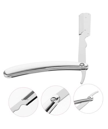 Minkissy Manual Razor Blade Holder | Premium Razor Accessories for Men's Hairdressers & Beard Shaving | Ideal for Precise Grooming & International Shipping - Buy Online on GoSupps.com