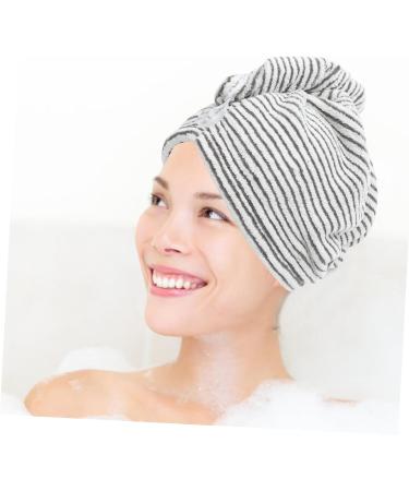 Warmhm Coral Fleece Shower Cap Reusable Shower Caps for Women Hair Drying Towel Washing Headwear Head Bath Cap Shower Cap Large Dry Hair Turban Cap Hair Towel Absorb Water Miss - Buy Online on GoSupps.com