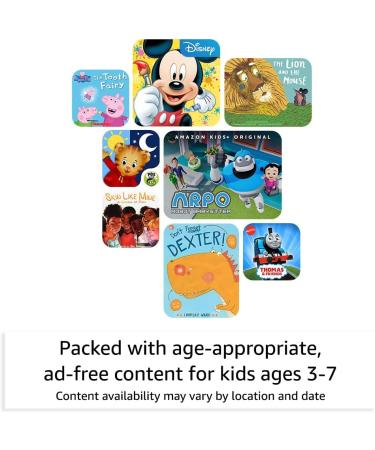 Amazon Fire HD 8 Kids tablet  8" HD display  ages 3-7  includes 2-year worry-free guarantee  Kid-Proof Case  32 GB  (2022 release)  Blue 32 GB Blue Fire HD 8 Kids - Buy Online on GoSupps.com