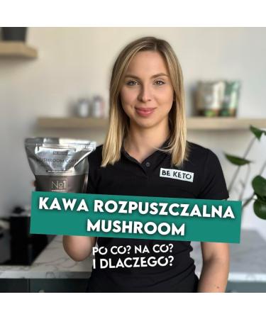  Be Keto Instant Coffee - Mushroom (Lion's Mane Cordyceps and Reishi) - French Vanilla 250g - Buy Online on GoSupps.com