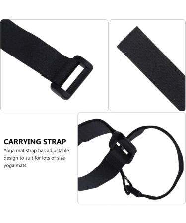 Besportble 12-Part Yoga Mat Carrier - Adjustable Durable Cotton Yoga Belt for Easy Transport & Practice | 25 x 400 mm Stretch Belt - Buy Online on GoSupps.com