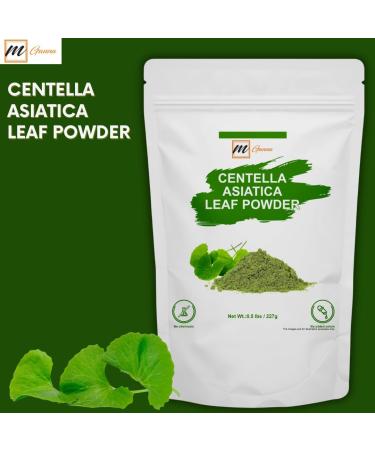 mGanna Pure Natural Gotu Kola Powder Centella Asiatica Herbal Supplement for Skin Hair & Health No Additives No Preservatives 0.5 lbs / 227g - Buy Online on GoSupps.com