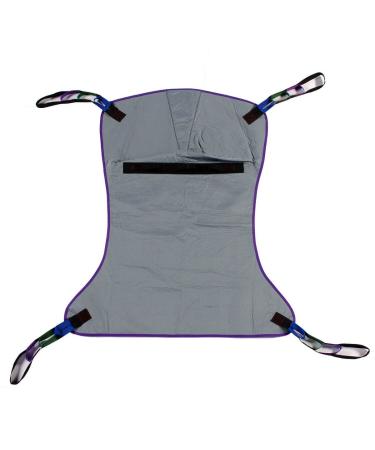 Patient Aid Full Body Solid Fabric Patient Lift Sling, Size Large, 600lb Weight Capacity Large (Pack of 1)
