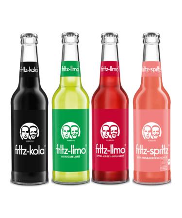 Zeelec Fritz-kola Pack of 4 bottles of 0.33 l each