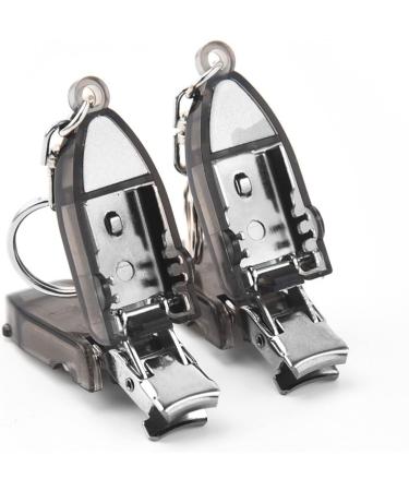 SVAASA Nail Clippers Mini Folding Nail Clippers Portable Keychain Stainless Steel Nail Scissors Nail Art Tool Manicure Fingernails Trimming Tool - Buy Online on GoSupps.com