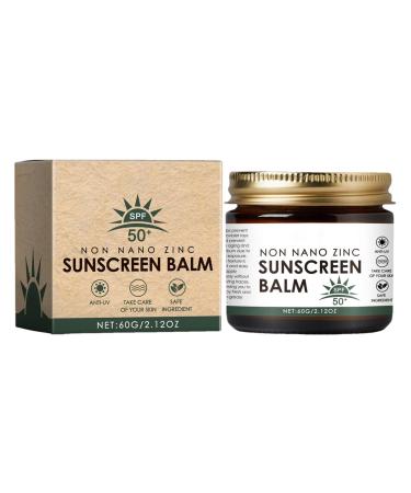 Moisturizing Sunscreen - UV Cream 2.12 oz Sunscreen Face Moisturizer Oil SPF 50+ Water Resistant Travel Size Isolation Cream Moisturizing Oil-