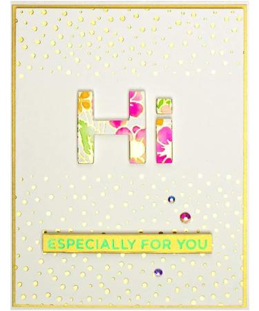 Spellbinders Twinkle Lights Hot Foil Plate Set - Metal Embellishments - Buy Online on GoSupps.com
