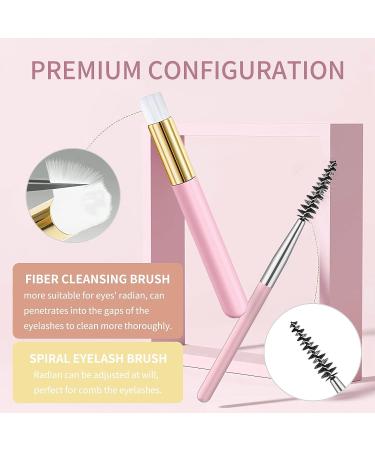 Lash Shampoo 100ML with Brush - Eyelash Extension Foaming Cleanser for Makeup Removal - Salon and Home Use - Buy Online on GoSupps.com