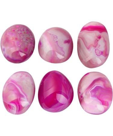 MookaiTedecor Nature Gemstone Drumstone - Healing Crystal for Reiki Palm Pocket Energy Setting Rosa Ach - International Shipping Available - Buy Online on GoSupps.com