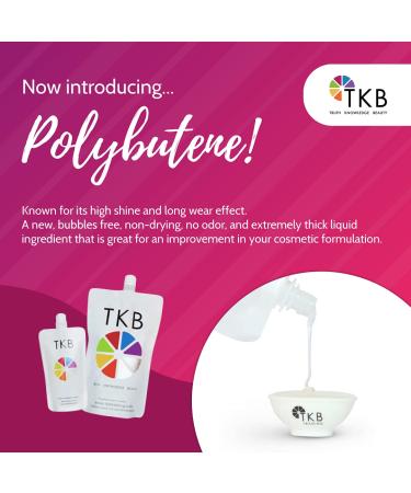 TKB Polybutene | Clear Additive Cosmetic Ingredient for DIY Makeup - 5.5oz (156g) - Buy Online on GoSupps.com
