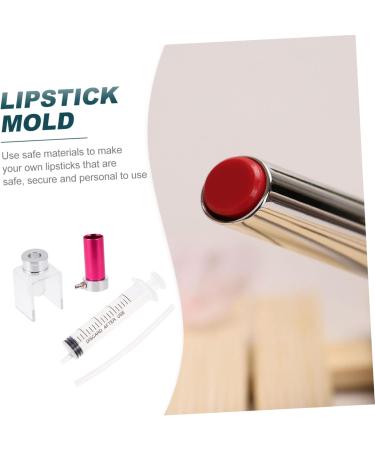 IPetBoom Silicone Lipstick Mold - DIY Lip Balm & Lipstick Making Tool Kit | Handmade Cosmetics Molds for Gelatinas - Buy Online on GoSupps.com