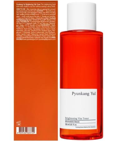 Buy Pyunkang Yul Brightening Vita Toner | Korean Skincare for Radiant Skin with Vitamin C & Niacinamide - Flawless Blemish Care | 150ml Ships Internationally - Buy Online on GoSupps.com