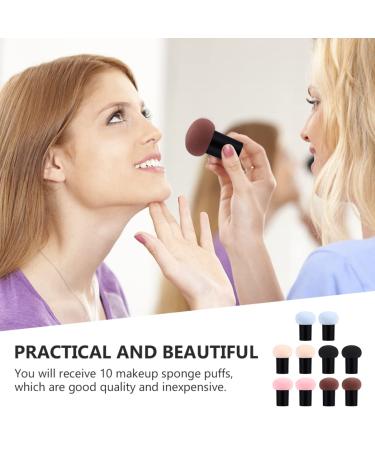 Beaupretty 20 Pcs Mushroom Head Makeup Sponge Puff - Assorted Colors - Perfect for Flawless Cosmetic Application - International Shipping Available - Buy Online on GoSupps.com
