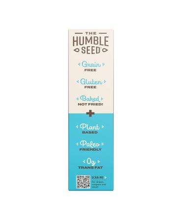 Humble Seed Grain-Free Crackers | Sea Salt 4.25 oz x 3 Packs | Gluten-Free, Plant-Based, Non-GMO, Paleo, Vegan | 6-Seed Blend | Nut-Free - Buy Online on GoSupps.com