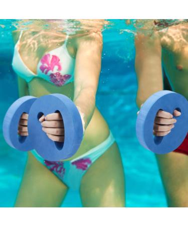 Water Exercise Pans & Weights | Eva Foam Pool Aerobics Set - 17.1 cm Blue - Buy Online on GoSupps.com