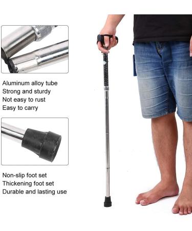 Walking Stick Walkers for Seniors Walking Cane Anti- Slip HEI Adjustable Cane Foldable Walking Cane Fold-up Collapsible Adjustable Portable Hand Walking Stick rollator Walker Durable Mobility Aid - Buy Online on GoSupps.com
