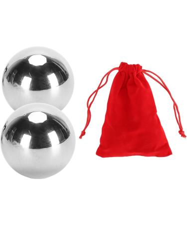 Handball Fitness Set - Stainless Steel Exercise Ball for Strength & Flexibility | Stress Relief | 3.5 cm Portable Joint Roller - Buy Online on GoSupps.com