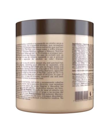 Rich e Cacau Power Nutri Hair Mask | Nourishing Coconut Oil Treatment | 500g - International Shipping Available - Buy Online on GoSupps.com