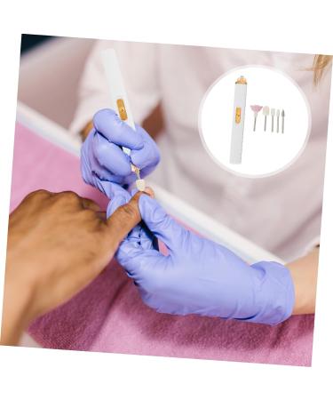 POPETPOP Manicure Kit 3pcs Nail Polisher Portable Nail Manicure Electric Nail Drill File Nail Art Polisher Nail Art Machine Nail Art Grinding Head Nail Grinders abs Electric Drill Pen 15.2X2X2CMx3pcs Whitex3pcs - Buy Online on GoSupps.com
