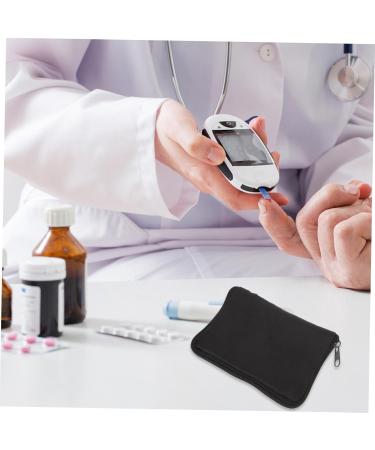 Ultechnovo Portable Blood Pressure Monitor & Blood Sugar Measuring Device | Diabetic Organizer Zip Pocket Housing for Diabetes Care - Buy Online on GoSupps.com