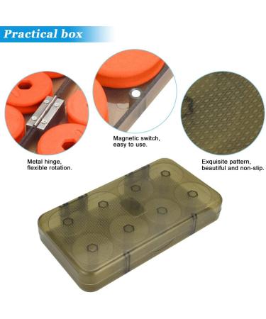 Anthyta 16-Pack Foam Line Winders for Offlocks - 43x13mm Fishing Leader & Cord Coils with Plastic Box - Essential Fishing Equipment & Accessories - Buy Online on GoSupps.com