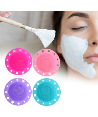 ANKROYU 4PCS Silicone Makeup Brush Bowl Bowl Makeup Brush Washing Tool Portable Cosmetic Brush Washing Tool Cosmetic Brush Washing Tool - Buy Online on GoSupps.com