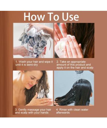  HADAVAKA Conditioner Smooths and Nourishes For Frizzy and Straight Hair Repairs Hair Roots Makes Hair Smooth Thick and Fluffy For Damaged and Fragile Hair 120ml (3PCS) - Buy Online on GoSupps.com