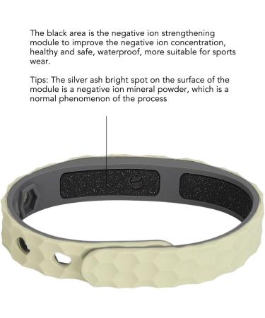 Buy Anti-Static Waterproof Bracelet with Negative Ion Module | Adjustable Silicone for Outdoor Activities - Shop Now Internationally! - Buy Online on GoSupps.com