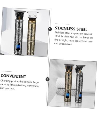 Ipetboom 1 Special Clippers Metal T9 Oil Head Electric Clippers 15.3X4.1X4.1cm As Shown - Buy Online on GoSupps.com