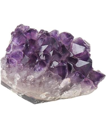 1/5PC 1PC/50-60g Natural Raw Purple Brazilian Amethyst Quartz Crystal Cluster Druzy Geode Stone Specimen Home Decor Craft Ornament Component (Color : 5pcs) - Buy Online on GoSupps.com