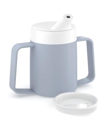 JFA Supplies 2 Handles 165ml Grey Adult Drinking Mug/Drinking Cup/Sippy Cup/Non Spill Cup