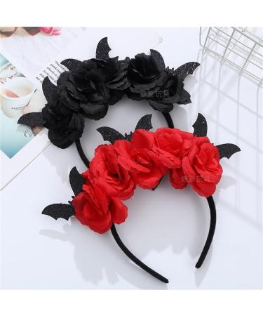 hgnxa Funny Devil Headband Halloween Party Cosplay Costume Headwear Hair Accessories Halloween Costume Hairband Black - Buy Online on GoSupps.com