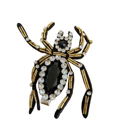 Beatifufu Hairpin Goody Barrettes for Women Rhinestone Barrettes for Women Headwear for Women Hair Clip for Women Barrettes for Hair Rhinestone Spider Hair Clip Girl Headdress Plastic