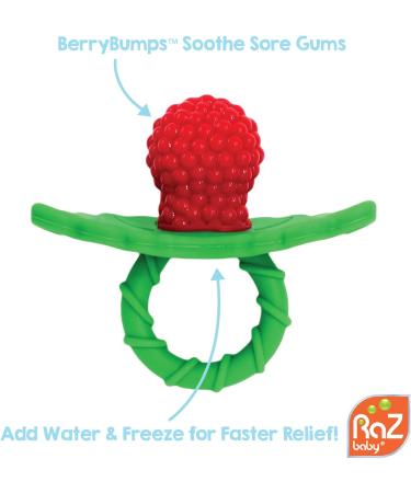 Razbaby RaZberry Silicone Teether Toy - Berrybumps - Green - Buy Online on GoSupps.com
