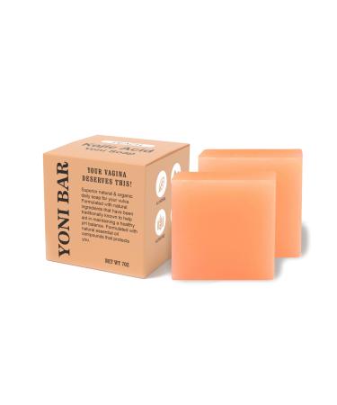 Yoni Soap Bars Feminine Wash Natural Organic Yoni Bar Soap for Women Ph Balance Yoni Wash Eliminates Odor Ph Balance Yoni Care Soap (2PC)