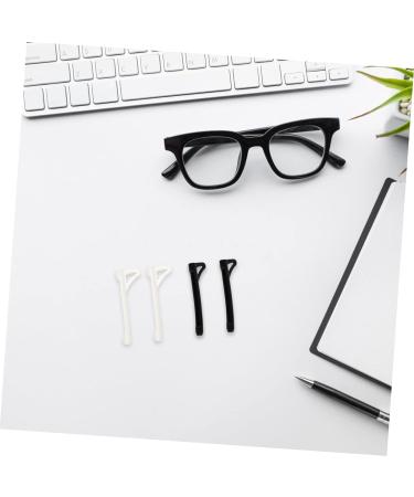 Osaladi Anti-Slip Glasses Holder & Ear Pads - 10 Pairs Black | Premium Glasses Accessories - Buy Online on GoSupps.com